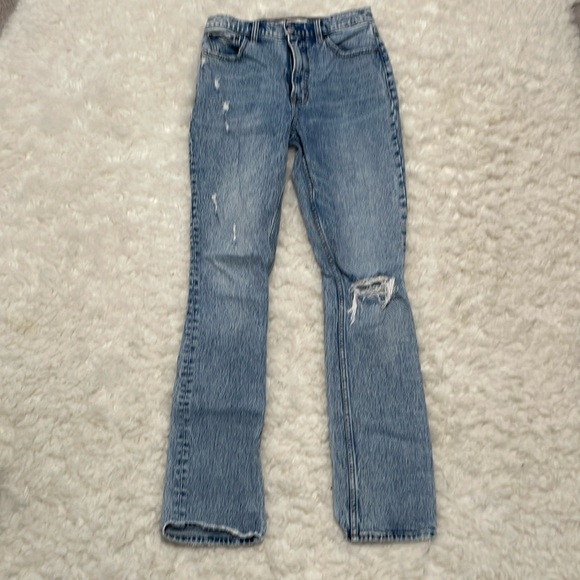 Abercrombie The 90’ Shinny High rise - Picture 1 of 1